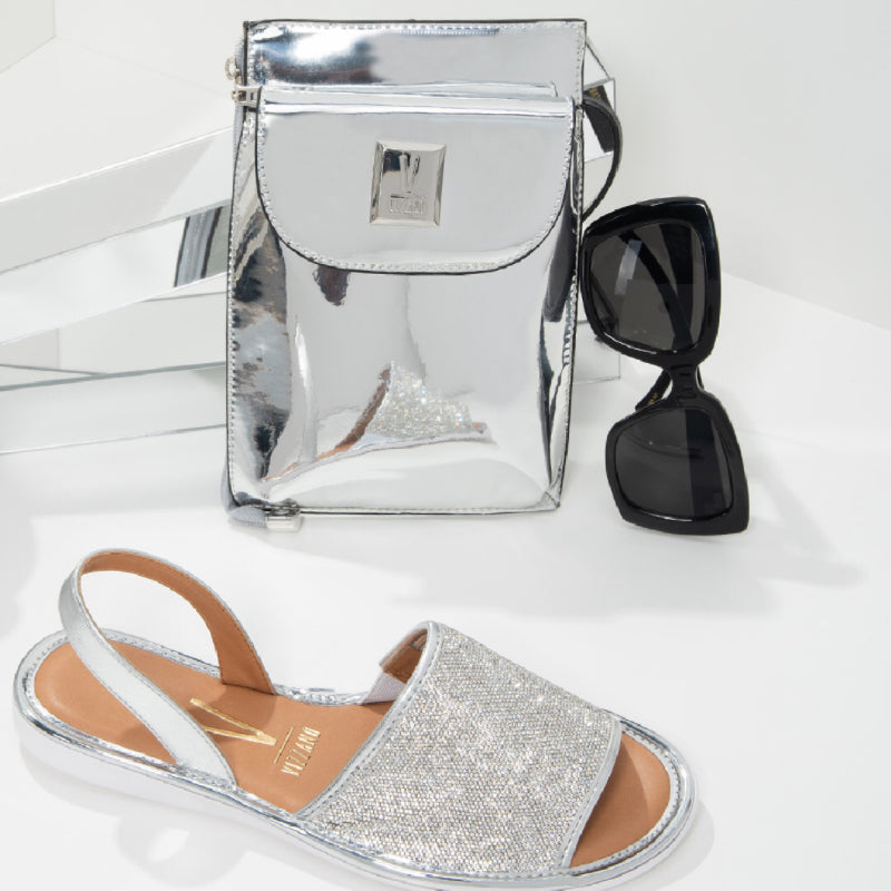 Vizzano Women's Comfort Gorgeous Sliver Flats