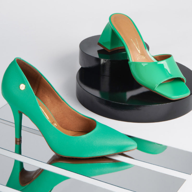 Vizzano Women's Comfortable Closed Toes Single High Heels