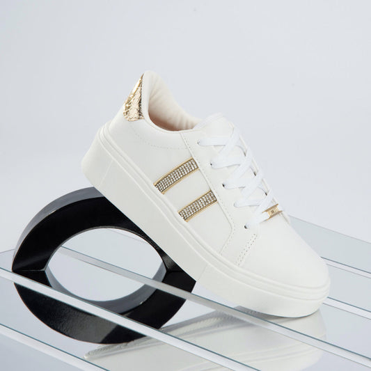 Vizzano Women's Golden Stripes Sneakers