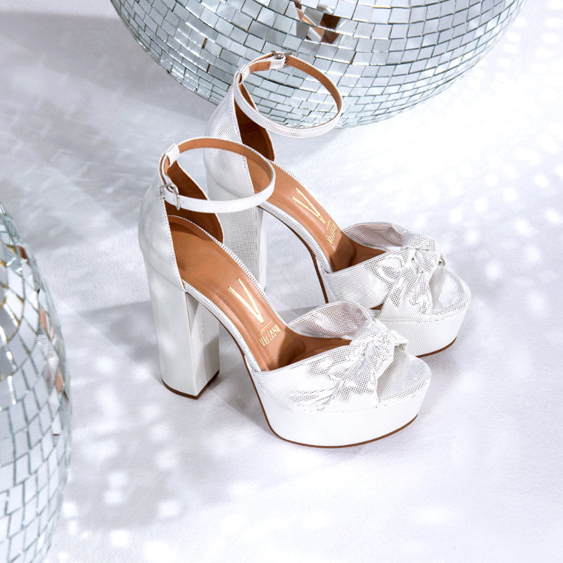 Vizzano Women's Python Platform High Heels